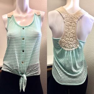 🆕Wet Seal • beach glass | beach top | Sz M